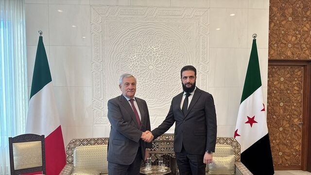 Ahmed Şara İtalya Dışişleri Bakanı ile görüştü